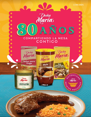 DOÑA MARÍA CELEBRA 80 AÑOS