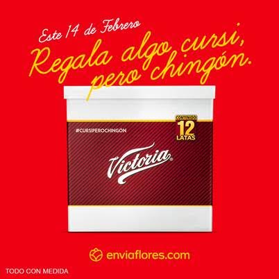 Este 14 de febrero… es momento de ser #CursiPeroChingón con Cerveza Victoria