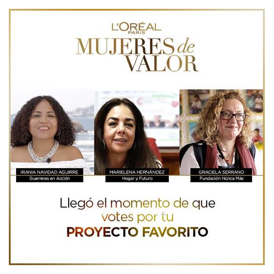  L‘ORÉAL PARIS INVITA AL PÚBLICO A VOTAR POR SU HISTORIA FAVORITA EN LA CAMPAÑA “MUJERES DE VALOR 2018” 