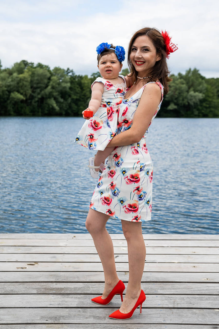 Verwonderlijk Dreamy Lina twinning dress | Mama - mother daughter matching SP-96