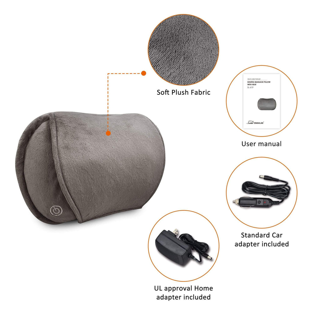 snailax warranty free massage pillow