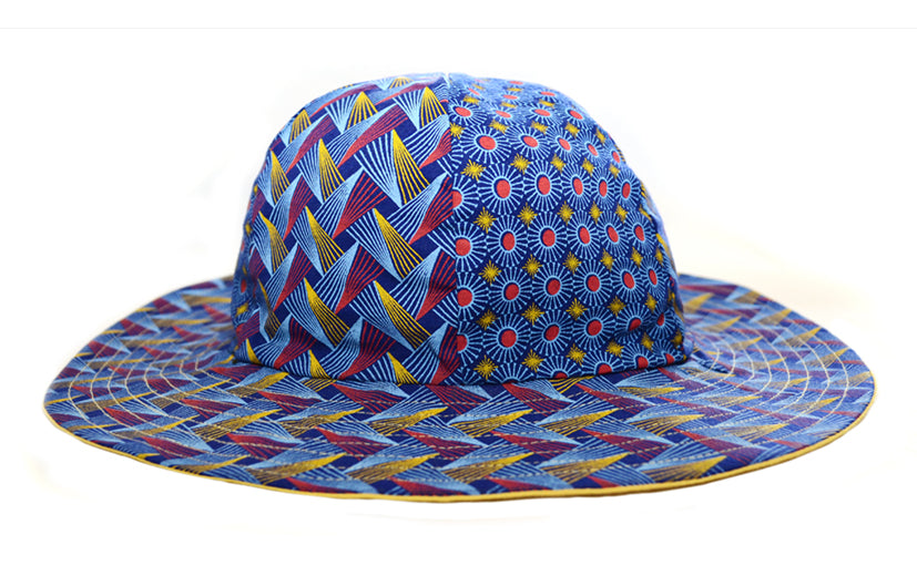 Hat Unisex Red And Blue M0418 Myang Sa