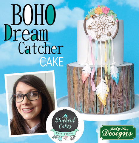 Boho Dream Catcher Cake by Bluebird Cakes