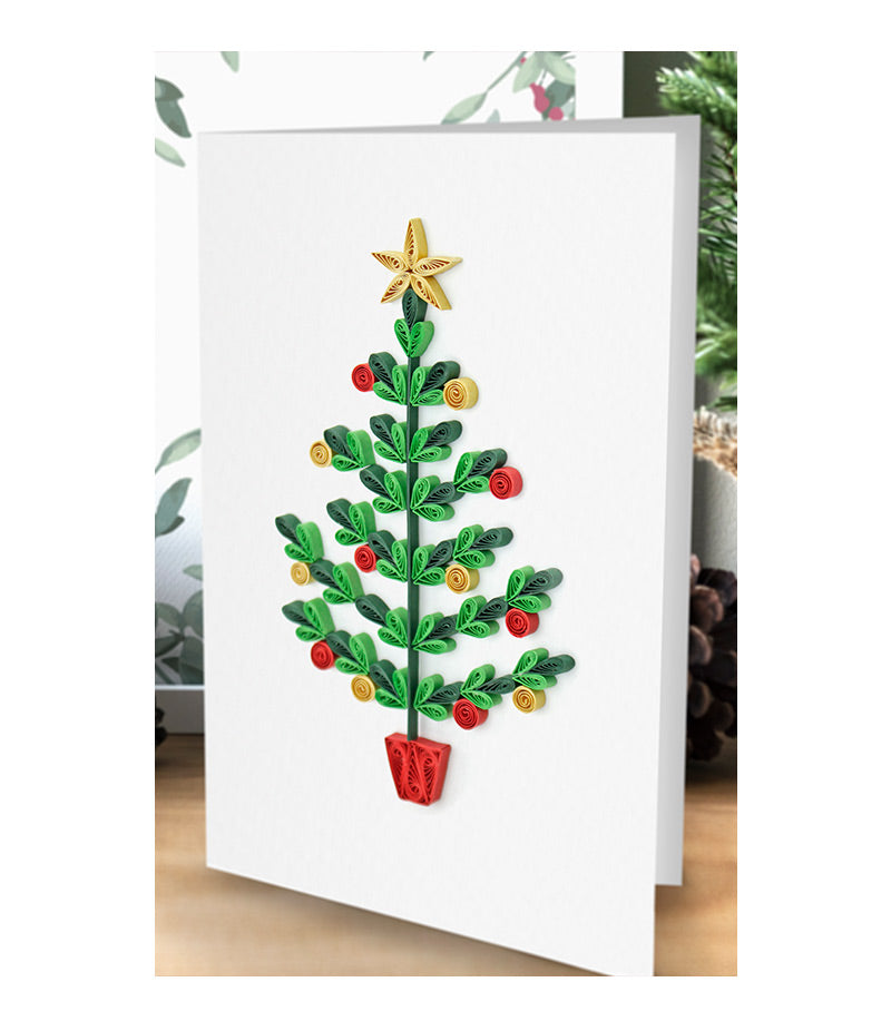 Christmas Tree Quilling