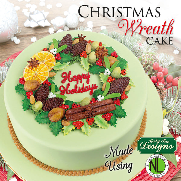Nicholas Lodge Christmas Wreath Cake