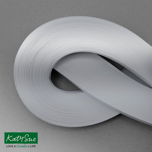 ODETOJOY Quilling Paper Strip 3mm White Quilling Strips 3mm Quilling Paper  1/8inch Single Color White