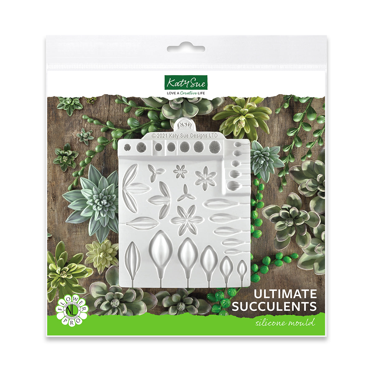 Flower Pro Ultimate Succulents Silicone Mould — Katy Sue Designs