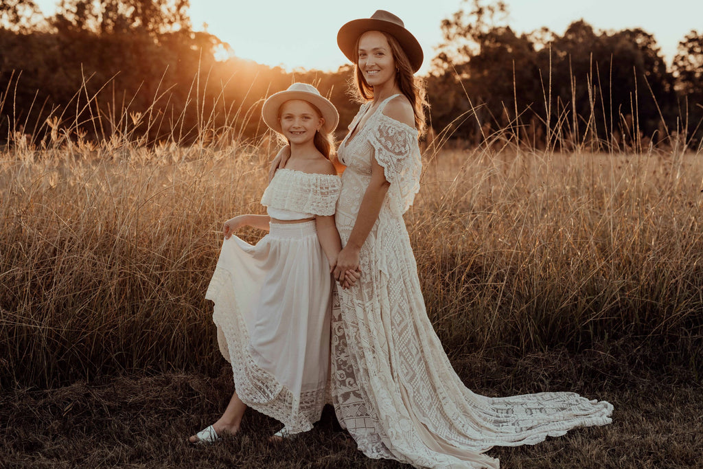 Mum and Daughter Matching Photoshoot Outfit For Hire