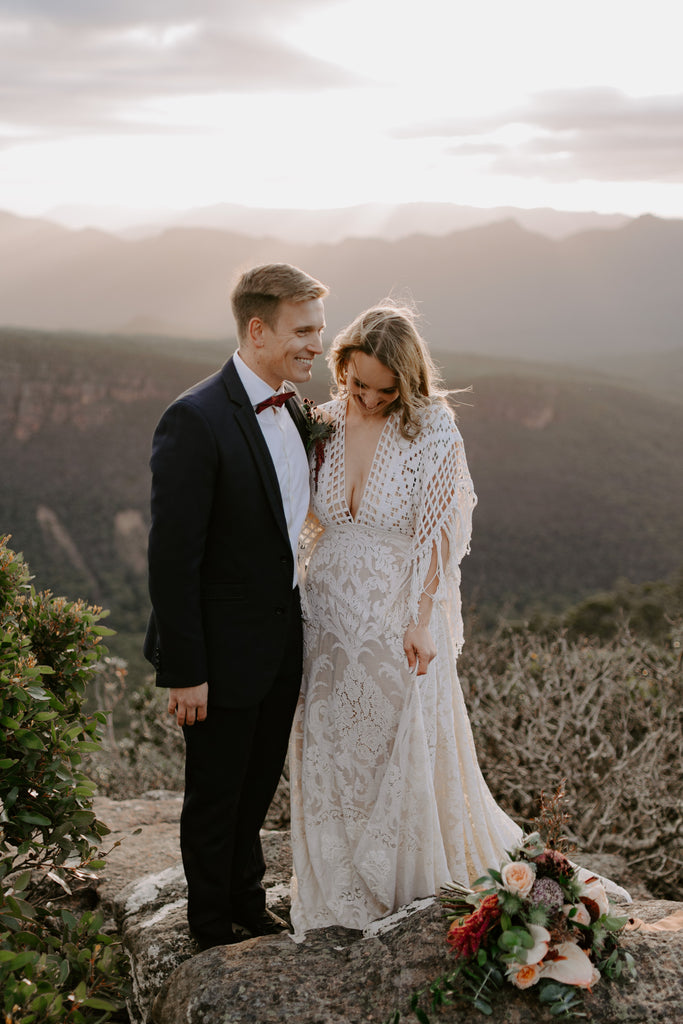 Boho Maternity Wedding Dress Hire - Australia Only