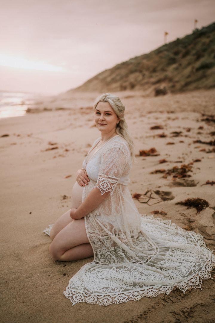 Lace Dress Hire for Family Photoshoot