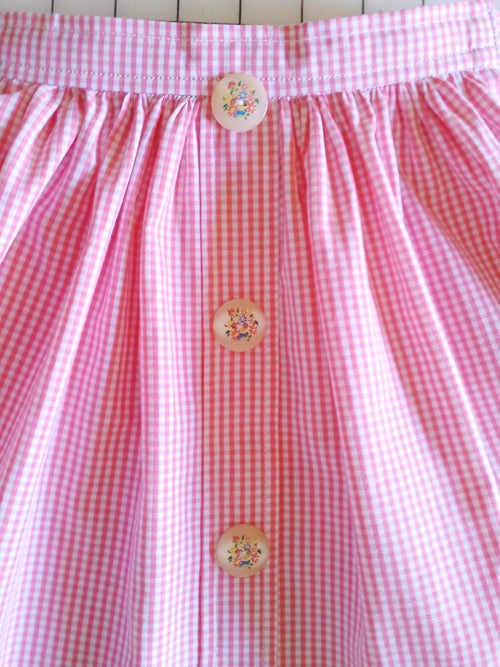 Swingy Spring Skirts Made From Old Cotton Shirts – Little Goodall