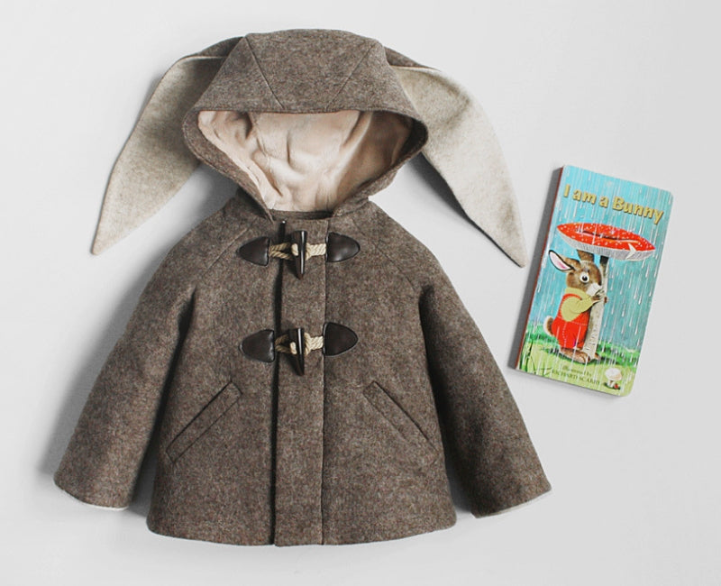 Little Goodall Flopsy Bunny Coat with I Am A Bunny by Richard Scarry and Ole Rissom