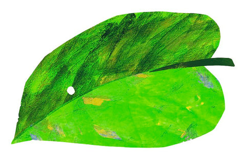 the very hungry caterpillar leaf