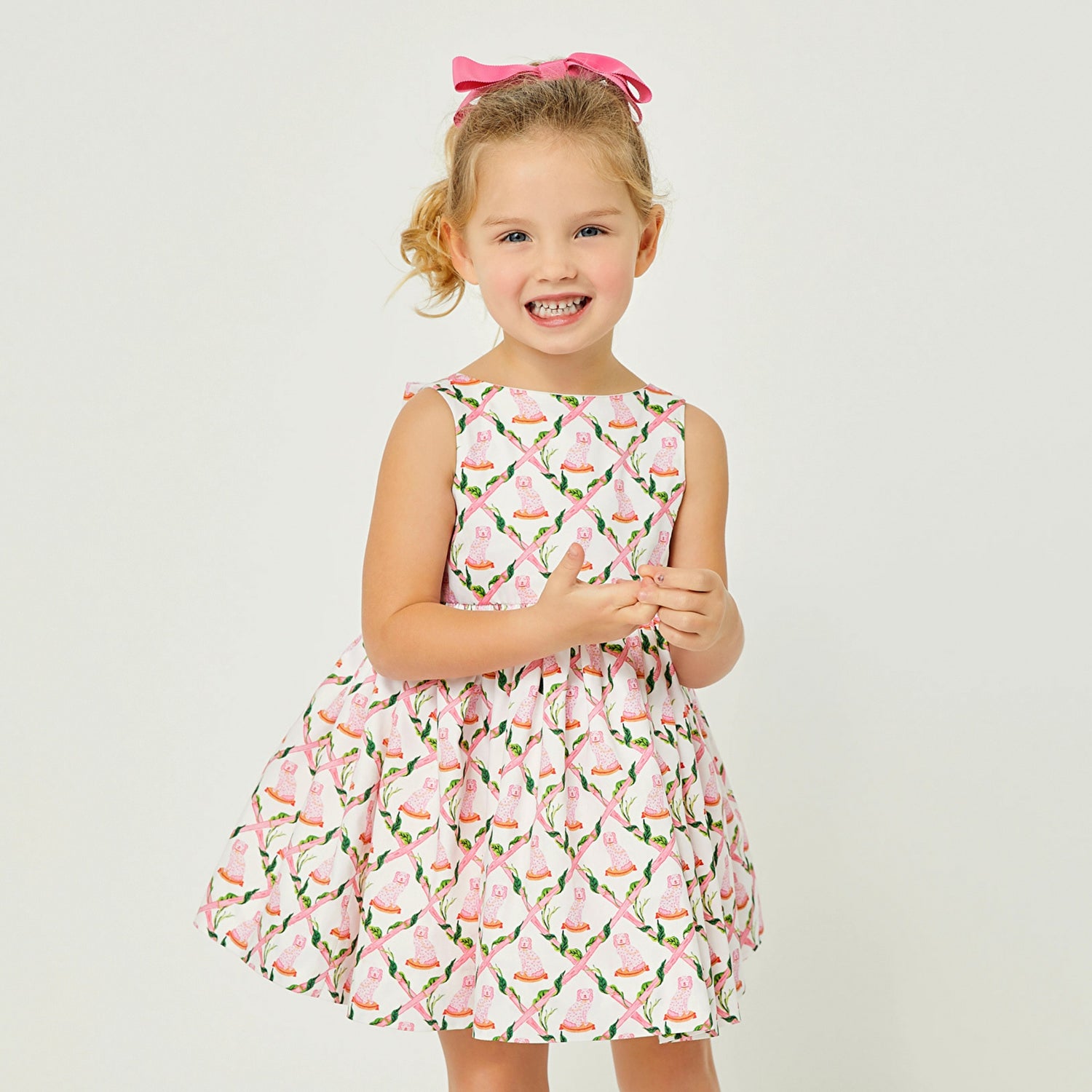 New! Carrot and Dot Dress: Little Goodall + Willa Heart Collection