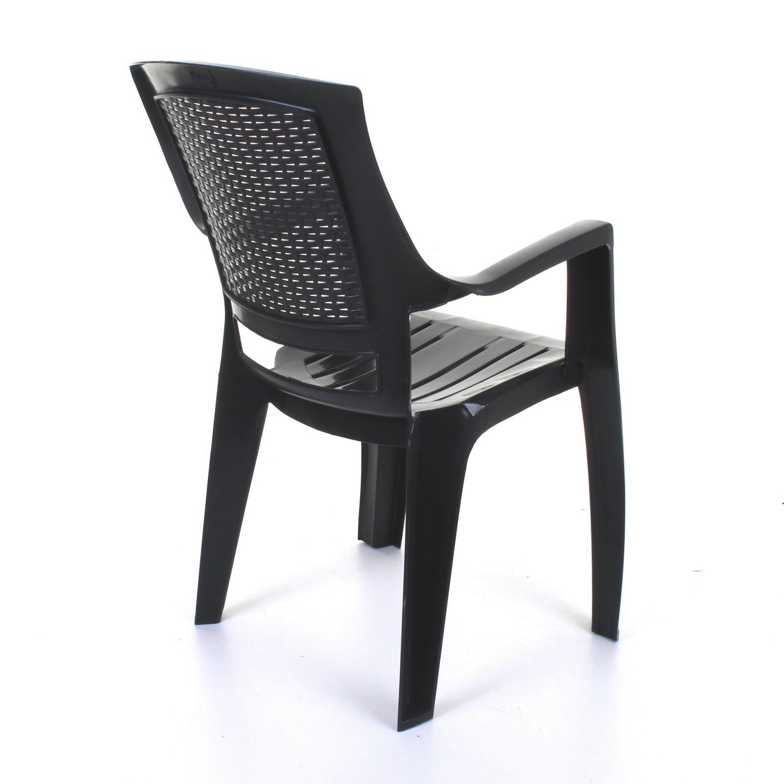 Flora Grey Plastic Chair — JMart Warehouse