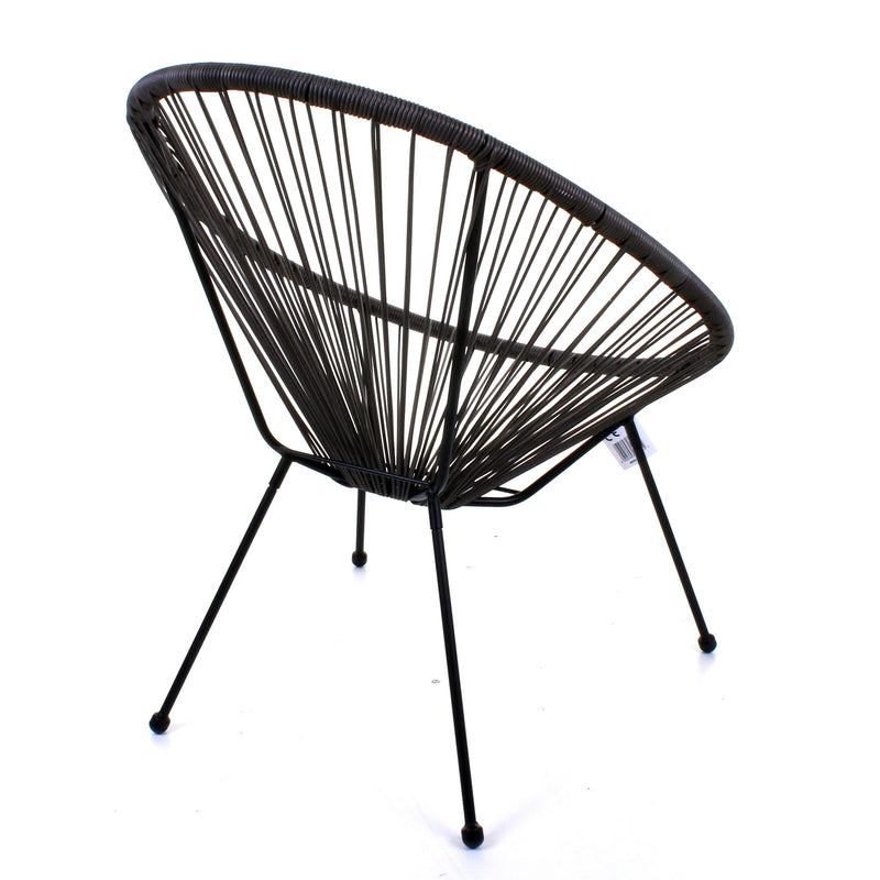 Rattan Egg Chair - Grey – JMart Warehouse