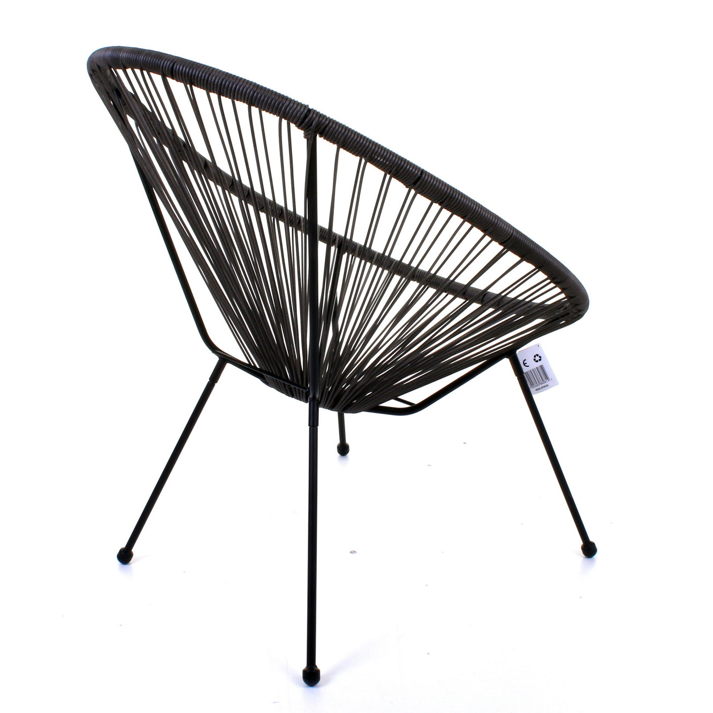 Rattan Egg Chair - Grey – JMart Warehouse