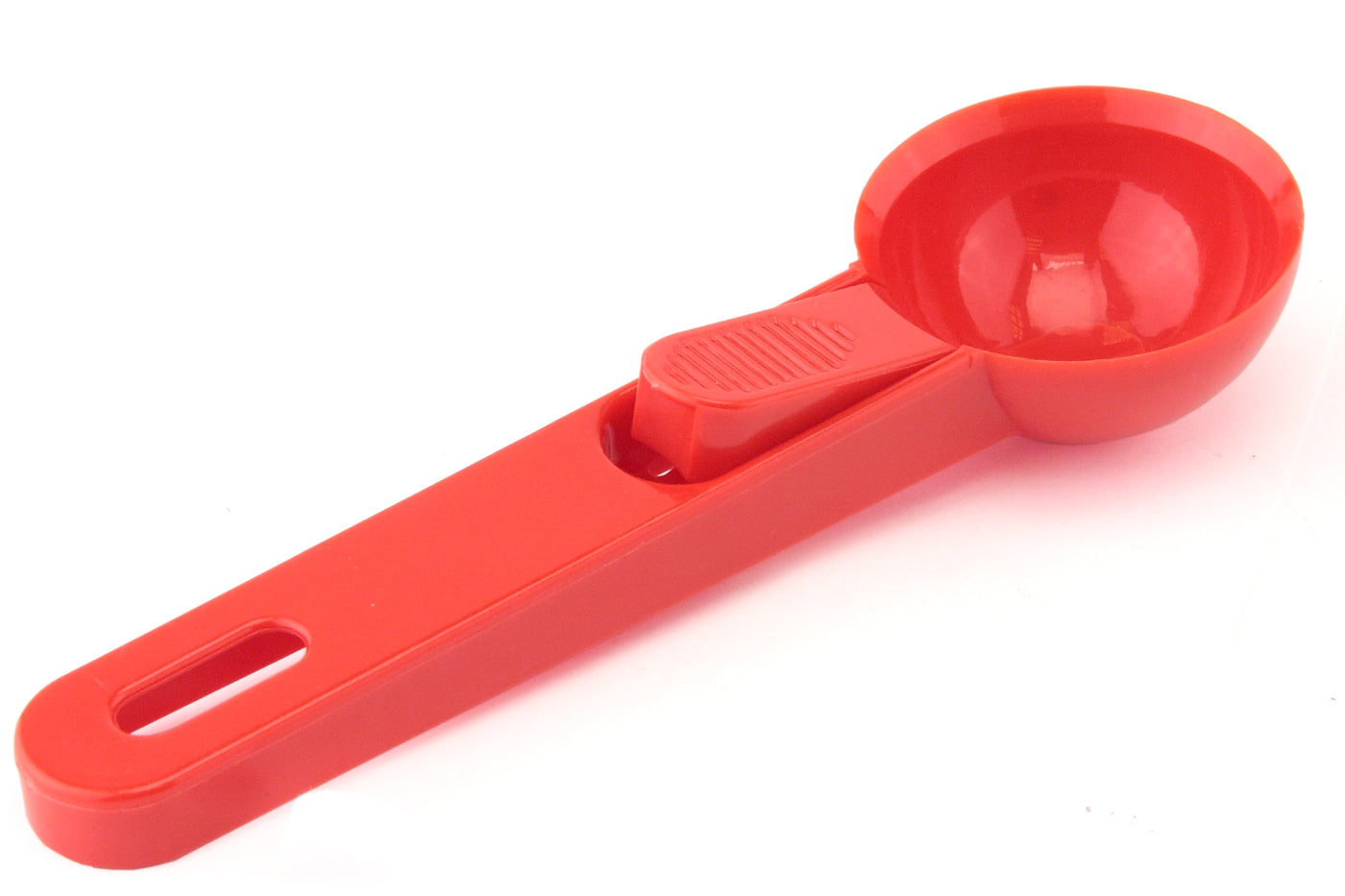 red ice cream scoop