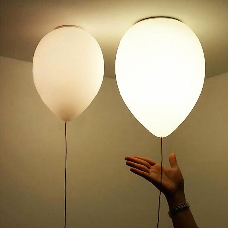 White Balloon Ceiling Light