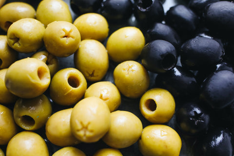 Black and green olives are rich in natural plant estrogen to fight vaginal dryness.