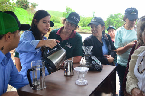 Brazil female coffee farmers 
