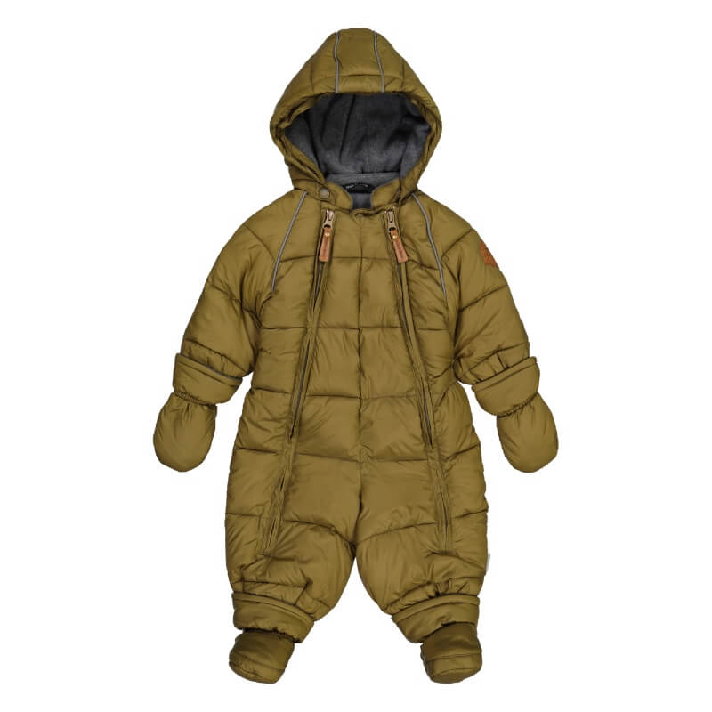 Se Mikk-Line - Puff Baby Suit w. Acc Rec Flyverdragt - Beech - 62 hos Lillepip.dk