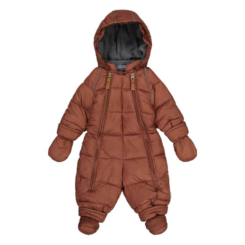 Billede af Mikk-Line - Puff Baby Suit w. Acc Rec Flyverdragt - Mink - 56