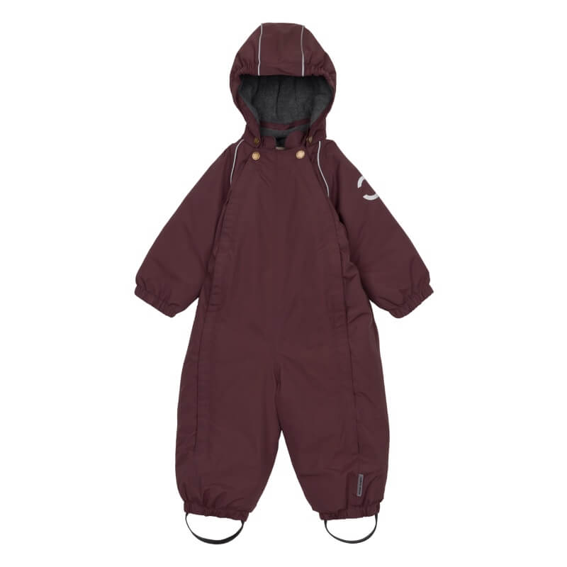 Mikk-Line - Nylon Baby Suit Solid Flyverdragt - Huckleberry - 98