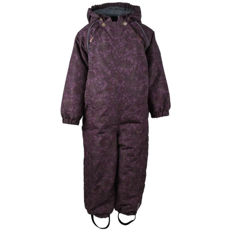 Se Mikk-Line - Baby Polyester Suit - AOP Floral - 74 hos Lillepip.dk