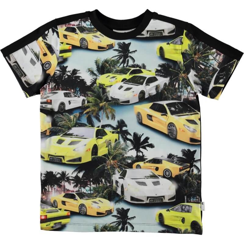 Molo  Rishi TShirt  Fast cars  128