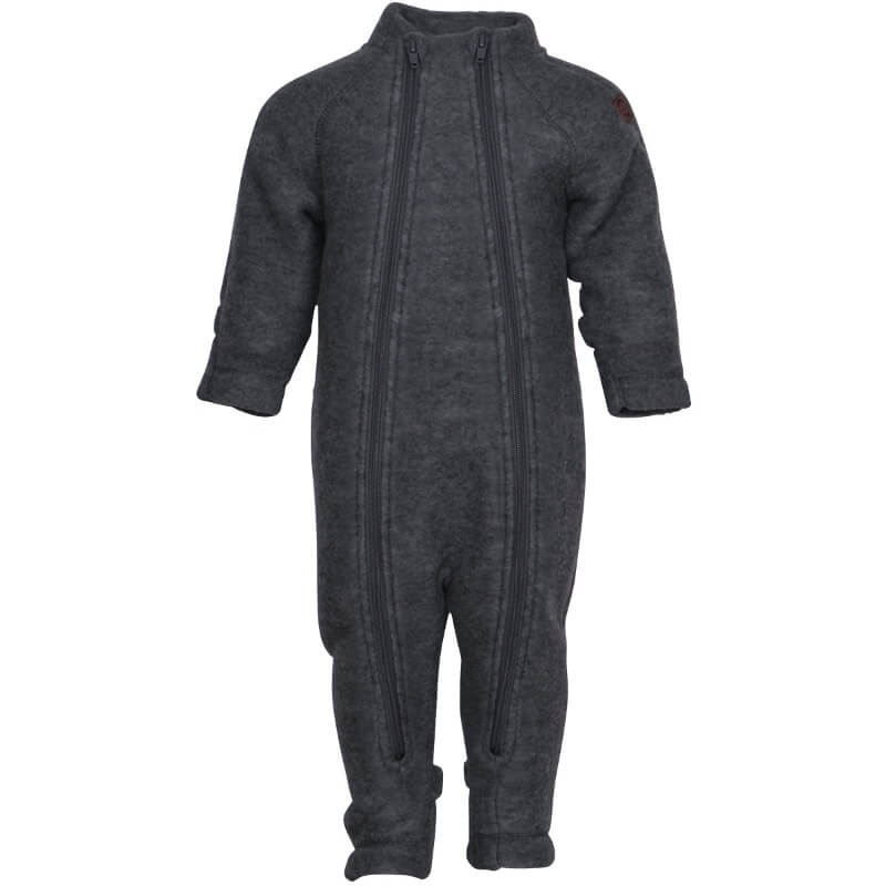 Mikk-Line - Køredragt Wool Suit - Anthracite Melange - 56