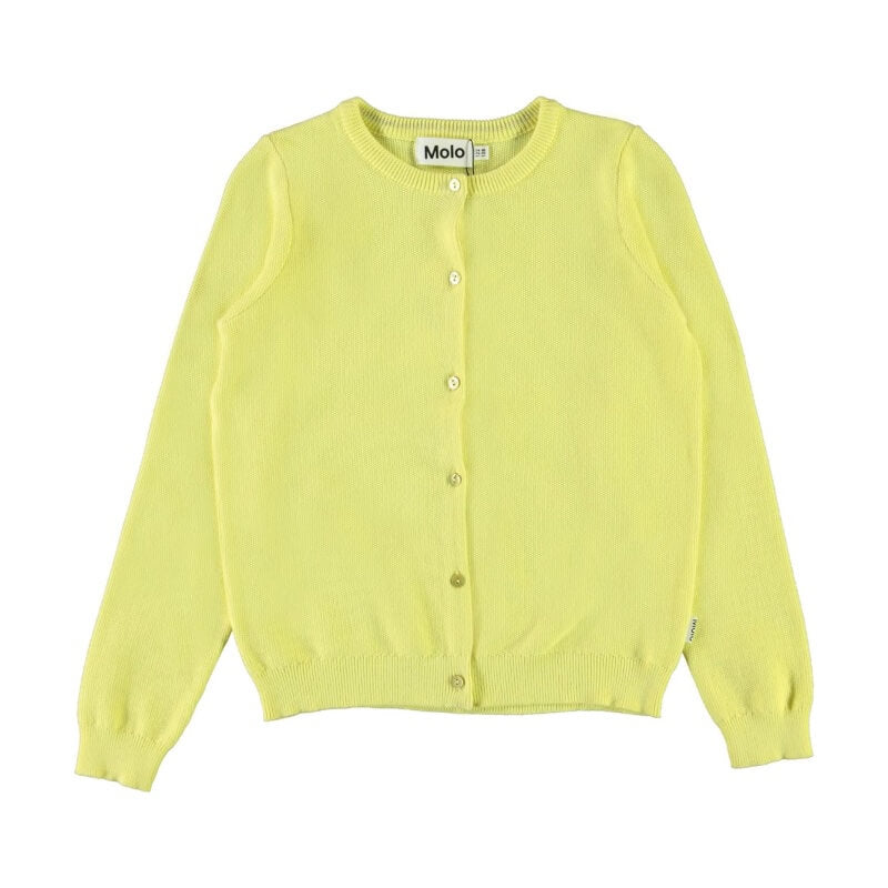 Billede af Molo - Georgina Cardigan - Pale Lemon - 98/104