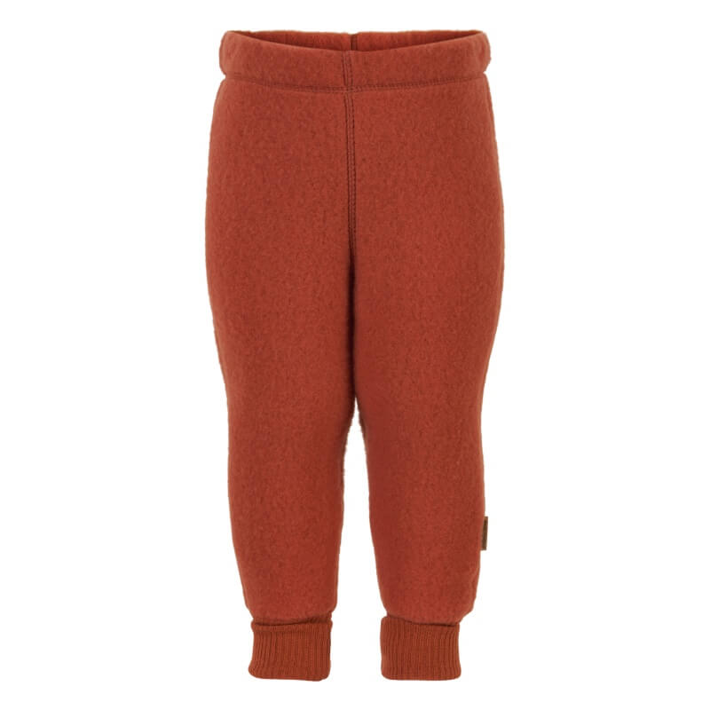 Billede af Mikk-Line - Wool Junior Pants - Ginger Bread - 134 hos Lillepip.dk