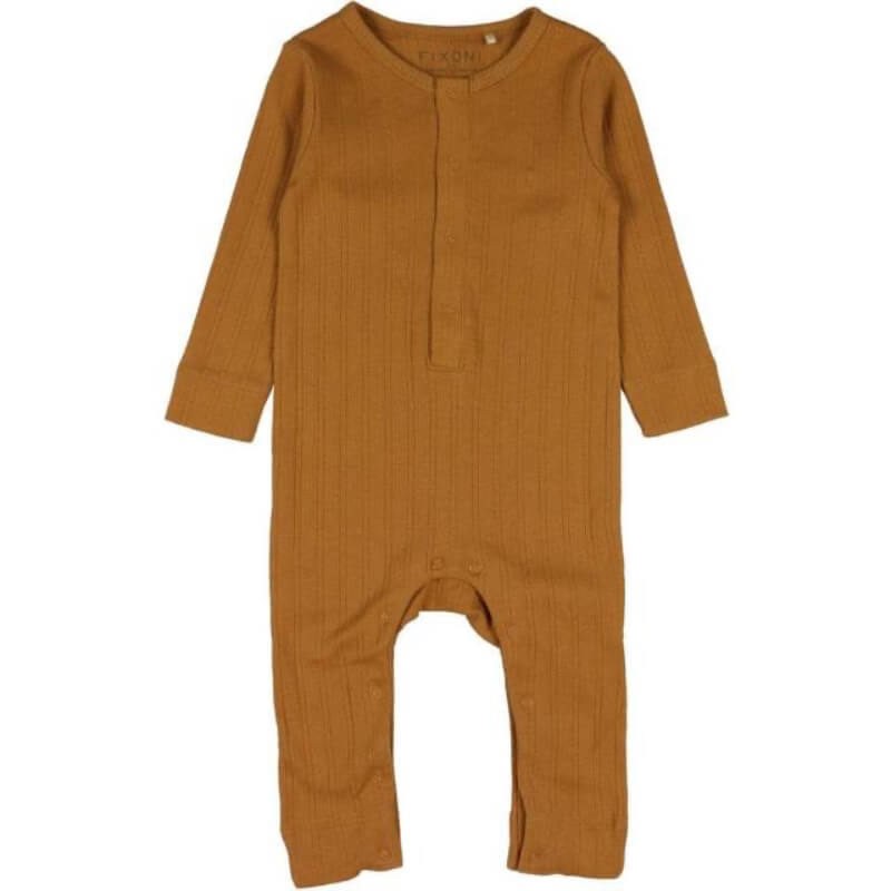 Fixoni -  Heldragt Romper LS - Almond - 74