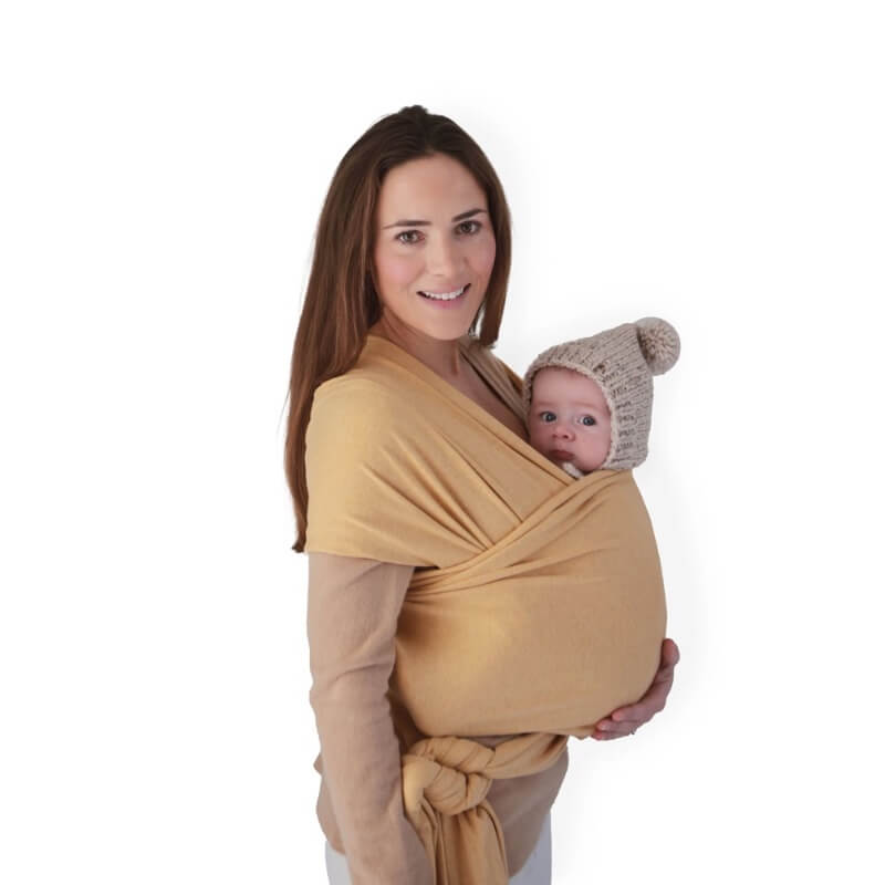 Billede af Mushie - Baby Carrier Wrap Vikle - Mustard Melange