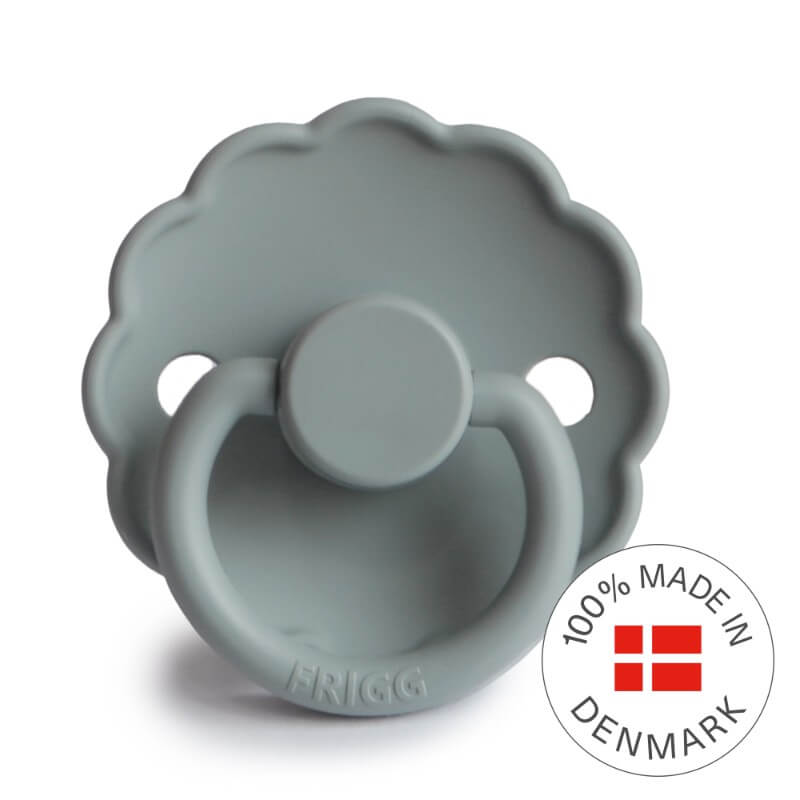 Billede af FRIGG - Daisy Silicone Pacifier Size 2 - French Gray