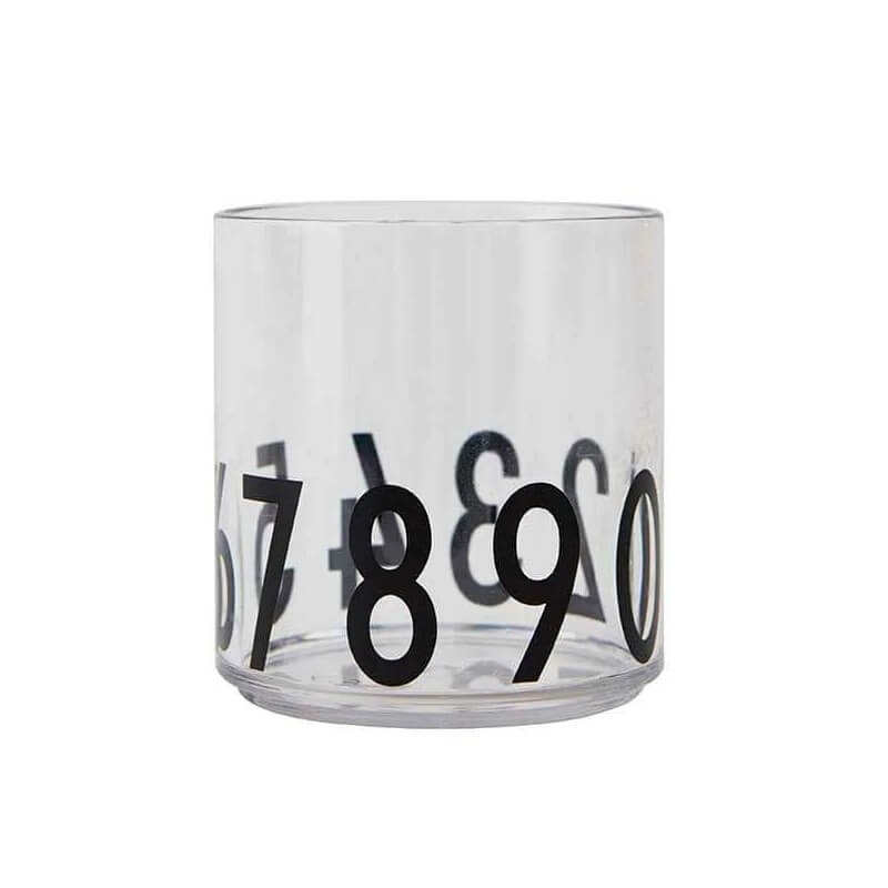 Design Letters  Tritan børnedrikkeglas 123  Transparent  One size