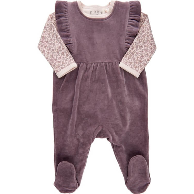 Billede af Fixoni - Heldragt Romper Set - Lilac - 74