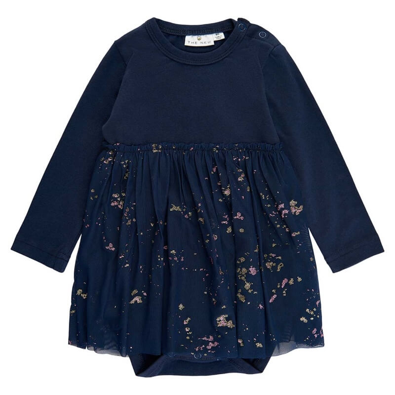 The New Siblings  Ally Aria l/s Dress  Navy Blazer  68  4/6 mdr