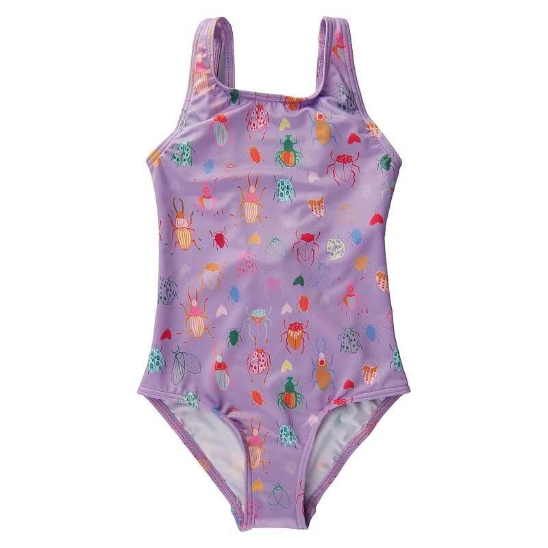 Se Soft Gallery - SG Darlin Bugs Swimsuit - Pastel Lilac - 104/4 år hos Lillepip.dk