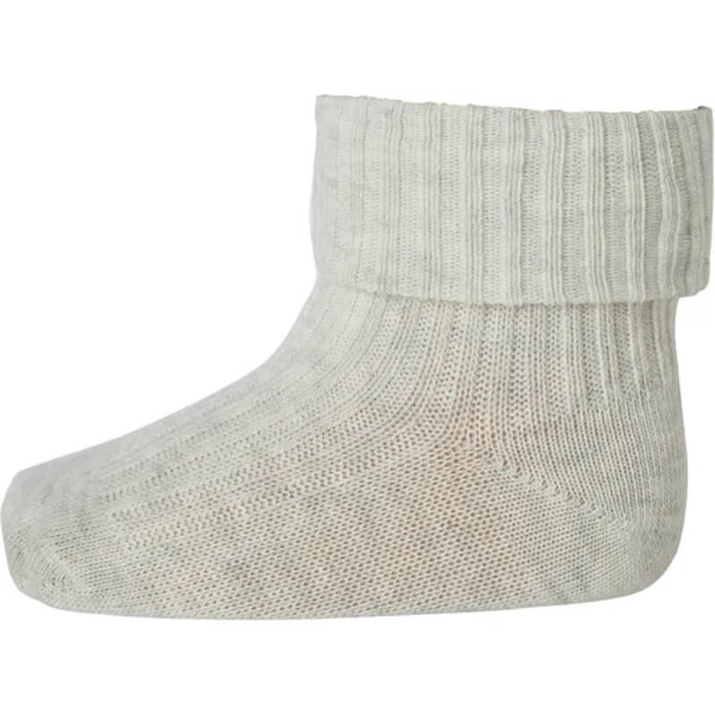 MP Denmark  MP Strømper Anklesock  Creme Melange  1718