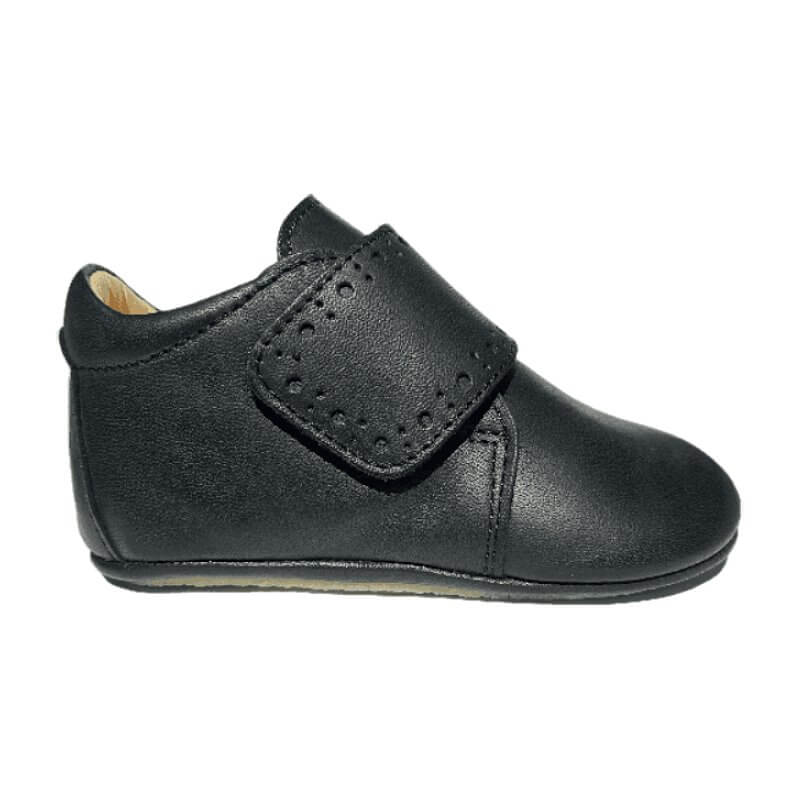 Angulus   Hjemmesko Velcro  Black  24