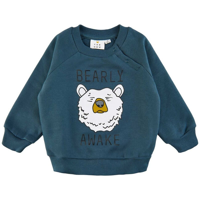 Billede af The New Siblings - Awake Sweatshirt - Orion Blue - 98