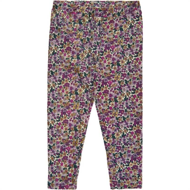 The New Siblings - Adda Leggings - Flower AOP - 98