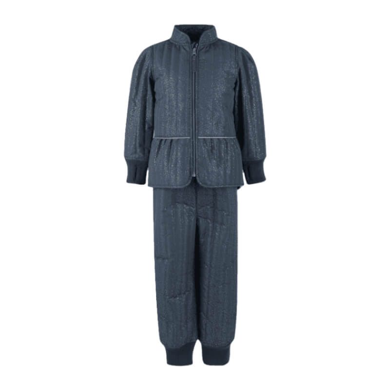 Billede af En Fant - Thermal Set W. Fleece Lining - Parisian Night - 122