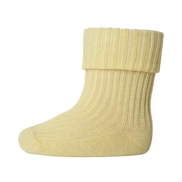 Billede af MP Denmark - MP Strømper Anklesock - Light Yellow - 17-18