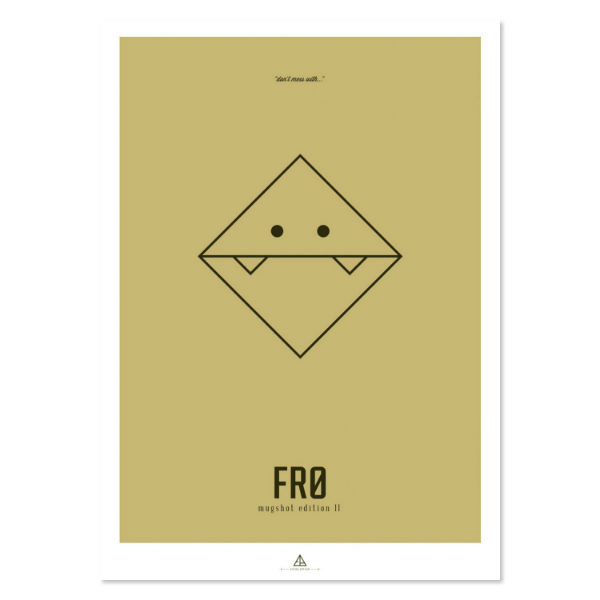 Arthur Zoo - First Edition - "Frø" - A3