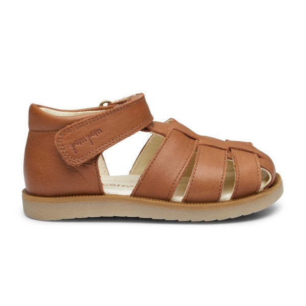 Pom Pom -  RubSole Closed Sandal - Camel - 30