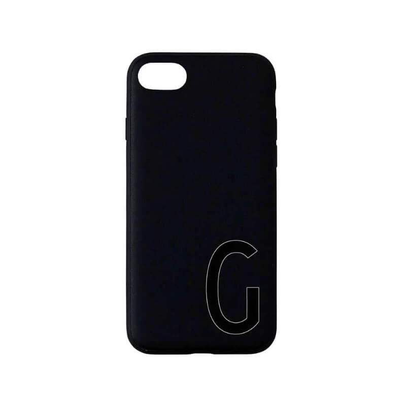 Billede af Design Letters - Personal ''G'' Phone Cover Iphone 7/8 - Black