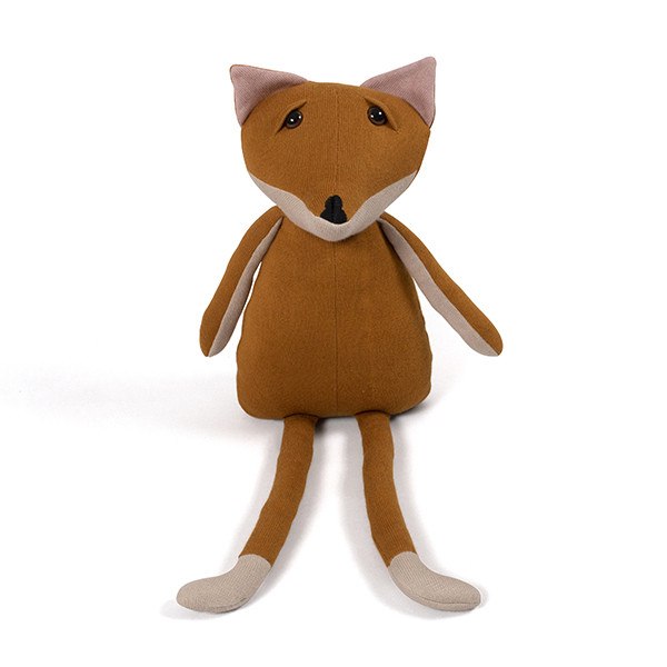 Se Filibabba - Freya The Fox Bamse - Dark Orange - One size hos Lillepip.dk